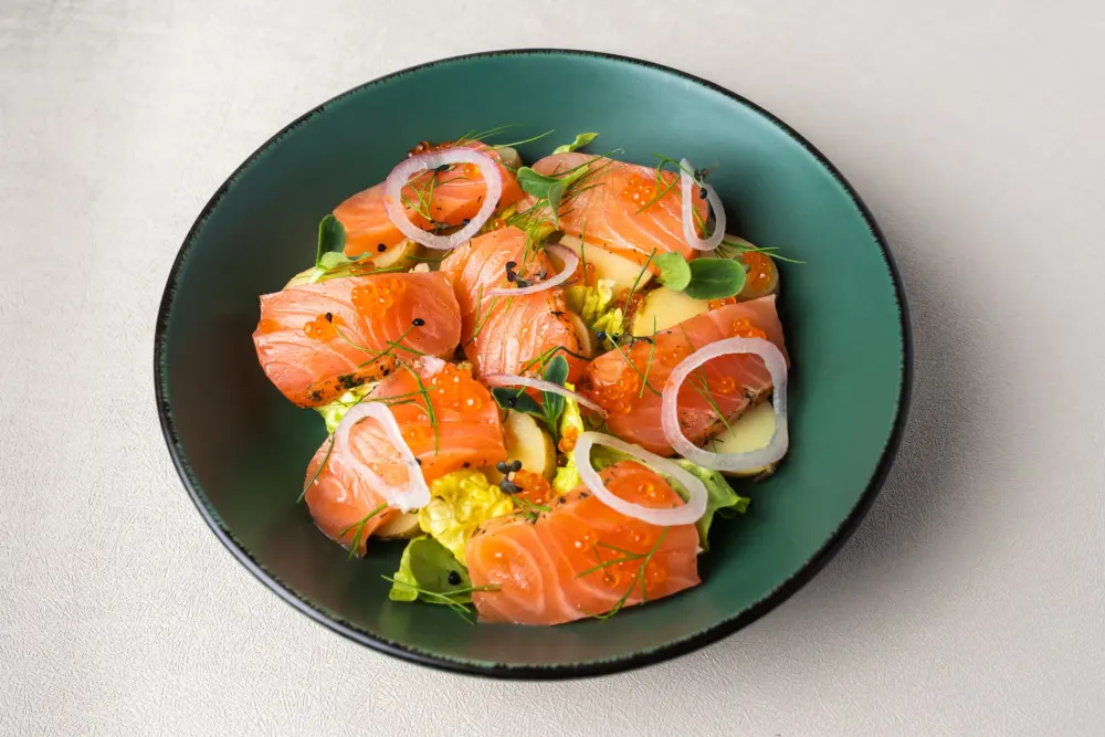 Salmon salad
