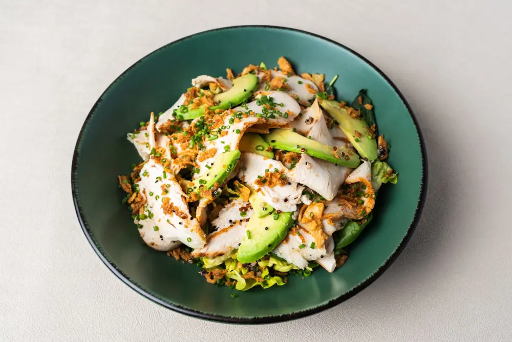 Chicken & avocado salad